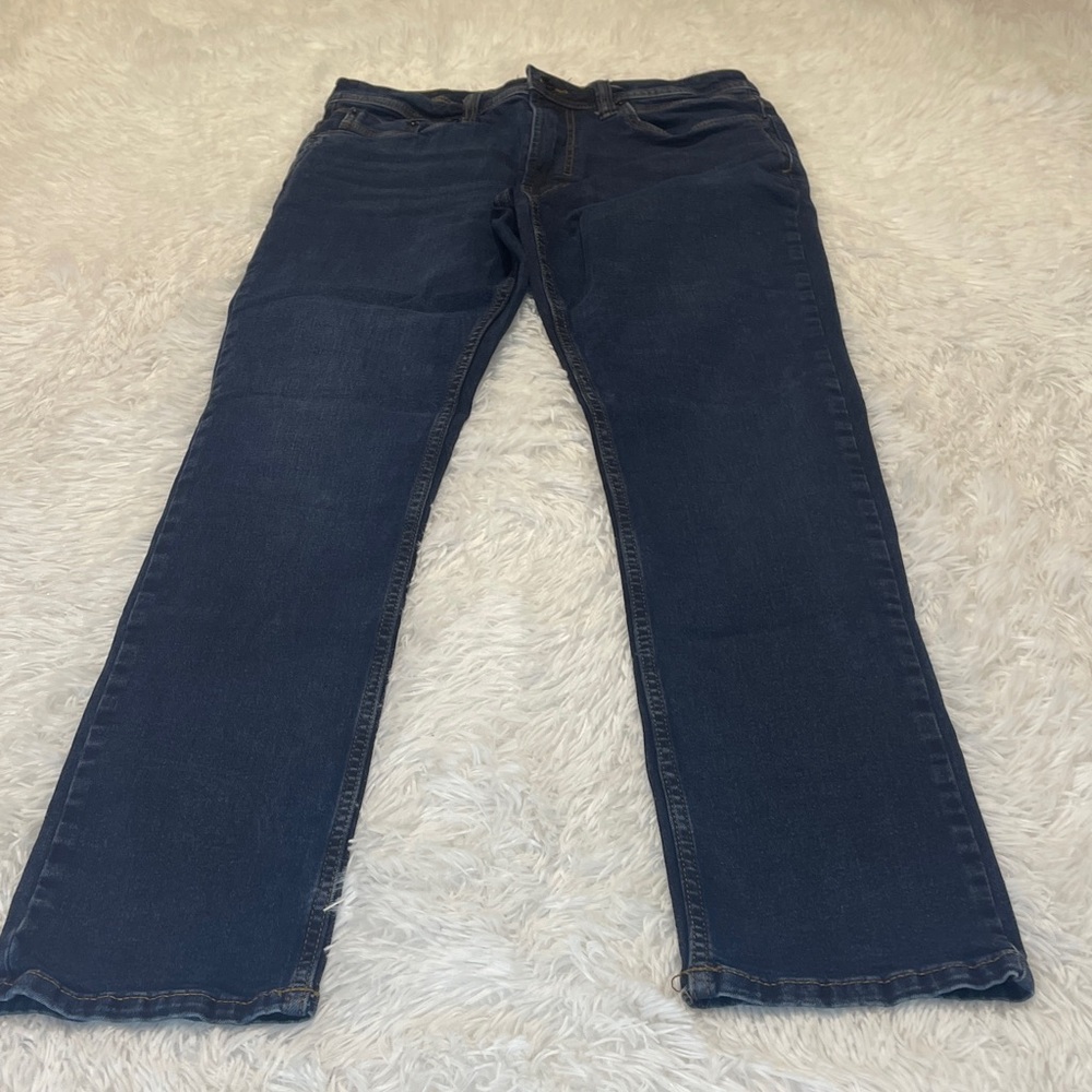 Kenneth Cole Dark Blue Straight SLIM FIT Jeans SIZE 30/32